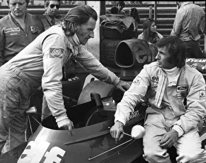 Graham Hill and Jackie Stewart 1973 Graham Hill and Jackie Stewart 1973