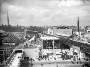Waterloo Station Prints: The Festival of Britain 1951 Print