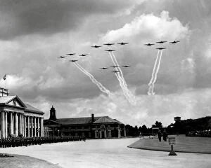 Aeroplanes Collection: Passing Out Parade at RAF Cranwell