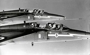 The Red Arrows Folland Gnat aircrafts The Red Arrows Folland Gnat aircrafts