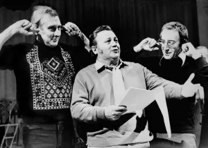 Spike Milligan, Harry Secombe and Peter Sellers - the Goons 1972 Spike Milligan, Harry Secombe and Peter Sellers - the Goons 1972
