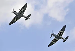 Spitfires from the battle of Britain Memorial flight Spitfires from the battle of Britain Memorial flight