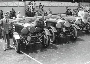 The Bentley Boys at Le Mans Print 1928