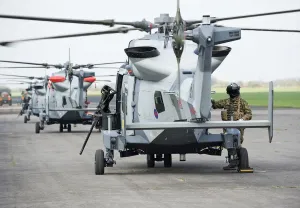 Army Air Corps Wildcat Mk1 Helicopter Print