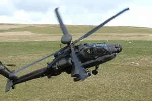 Army Air Corps Equipment Prints: Apache Helicopter