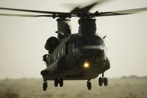 Chinook in North African Exercise Chinook in North African Exercise
