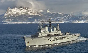 HMS Ark Royal Operating off Northern Norway during Exercise Armatura Borealis 08 HMS Ark Royal Operating off Northern Norway during Exercise Armatura Borealis 08