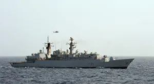 HMS Cumberland Is Photographed After Passing HMS Cornwall During Anti-Piracy Operations HMS Cumberland Is Photographed After Passing HMS Cornwall During Anti-Piracy Operations