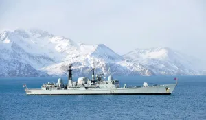 HMS Edinburgh Visits South Georgia HMS Edinburgh Visits South Georgia
