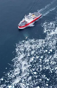 HMS Endurance, Antarctic Patrol Vessel, patrolled the Antarctic ice fields during HMS Endurance, Antarctic Patrol Vessel, patrolled the Antarctic ice fields during