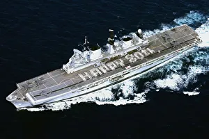 HMS Illustrious sent a birthday message to her Majesty the Queen, on her 80th Birthday HMS Illustrious sent a birthday message to her Majesty the Queen, on her 80th Birthday