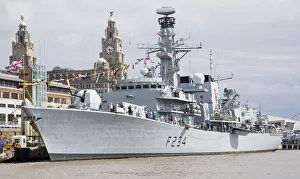 HMS Iron Duke during AFD HMS Iron Duke during AFD