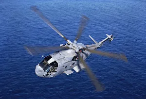A Merlin HM Mk1 conducting flying operations in the Malta Training area A Merlin HM Mk1 conducting flying operations in the Malta Training area