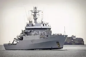 HMS Echo Royal Navy Survey Vessel Print