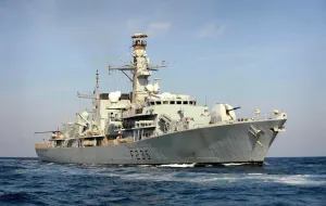 HMS Monmouth Type 23 Frigate Print