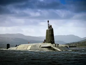 Services Prints: Print of HMS Vigilant Returning to HMNB Clyde