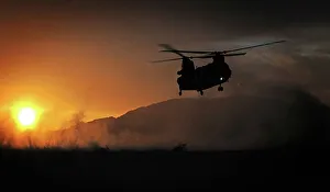 RAF Chinook Helicopter