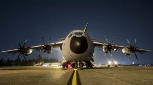 RAF Prints: Print: RAF A400-M Atlas at Night