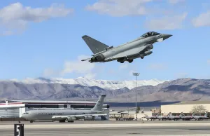 Images Dated 2017: Print of a Typhoon FGR4 taking off at Exercise Red Flag 2017