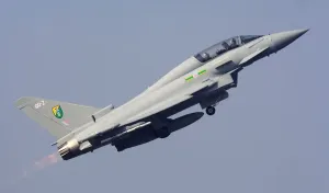RAF Typhoon Print - North Yorkshire Takeoff