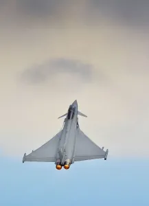 RAF Typhoon Print - Aerial Display at RAF Coningsby
