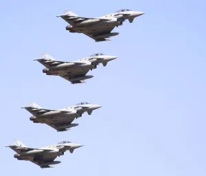 RAF Fighter Jets Prints: RAF Typhoons