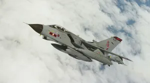 Royal Air Force Tornado GR4 Aircraft from 617 Squadron with Storm Shadow Cruise Missiles Royal Air Force Tornado GR4 Aircraft from 617 Squadron with Storm Shadow Cruise Missiles