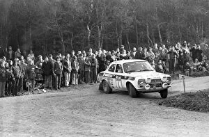 Images Dated 21st November 1973: 1973 RAC Rally