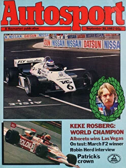 Images Dated 30th September 1982: 1982 Autosport Covers 1982
