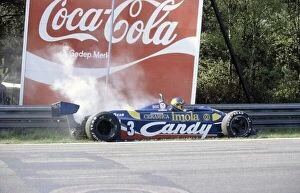 Images Dated 1st September 2005: 1982 Belgian Grand Prix. Zolder, Belgium. 7-9 May 1982. Michele Alboreto
