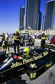 Images Dated 22nd June 1986: 1986 Detroit GP