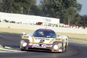 Images Dated 10th February 2005: 1987 Le Mans 24 Hours Le Mans, France. 13th - 14th June. World Copyright