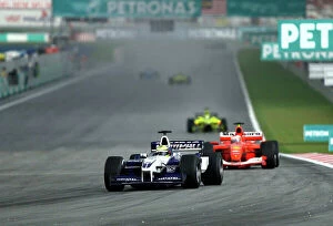 Images Dated 11th February 2001: 2001 Malaysian Grand Prix- Race. Sepang, Kuala Lumpur, Malaysia. 16th - 18th March 2001