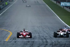 Images Dated 23rd March 2003: 2003 Malaysian Grand Prix - Sunday race, Sepang, Malaysia. 23rd March 2003 Rubens Barrichello