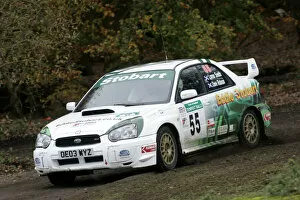 Images Dated 7th November 2004: 2004 British Rally Championship Smith Tempest Rally 5-6th November 2004 World