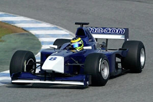 Images Dated 17th February 2004: 2004 F3000 Testing. Tony Schmidt, Ma-Con. Jerez, Spain. 17-18th February 2004