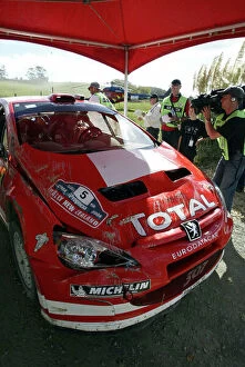 Images Dated 17th April 2004: 2004 FIA World Rally Champs. Round four, Propecia Rally New Zealand. 15th-18th April 2004