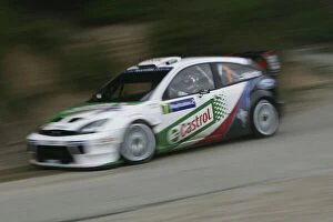Images Dated 17th October 2004: 2004 FIA World Rally Champs. Round fourteen, Rally de France. 14th - 17th October 2004