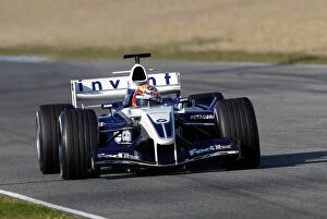 Images Dated 10th December 2004: 2004 Formula One Testing Jerez, Spain. 9th December 2004. Antonio Pizzonia, BMW WilliamsF1 Team