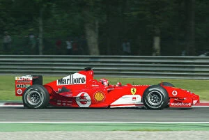 Images Dated 2nd September 2004: 2004 Formula One Testing Monza, Italy. 1st September 2004. Michael Schumacher, Ferrari F2004, action