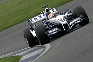 Images Dated 28th April 2005: 2005 Formula 1 Testing Silverstone 26-27/04/05 Antonio Pizzonia - BMW Williams World Copyright