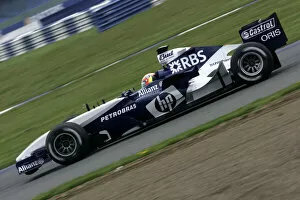 Images Dated 28th April 2005: 2005 Formula 1 Testing Silverstone 26-27 / 04 / 05 Antonio Pizzonia - BMW Williams World