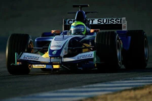 Images Dated 10th February 2005: 2005 Formula One Testing. Felipe Massa, Sauber Petronas C24 Jerez, Spain. 10th February 2005