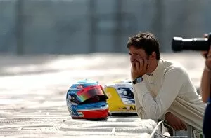 Images Dated 16th August 2003: A dissapointed Daniel La Rosa (GER), MB Racing Performance, Dallara-Opel waits for the end of