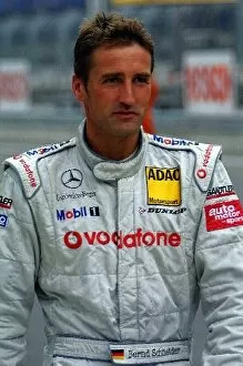 Images Dated 14th July 2002: DTM Championship: Bernd Schneider AMG Mercedes took race victory
