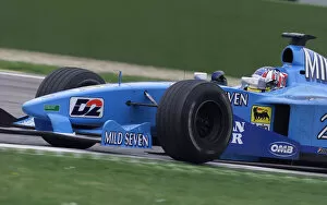 Images Dated 9th April 2000: Formula One San Marino Grand Prix- RACE Alexander Wurz Imola, San Marino