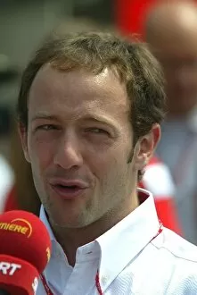 Images Dated 3rd April 2003: Formula One World Championship: Local hero Cristiano Da Matta Toyota
