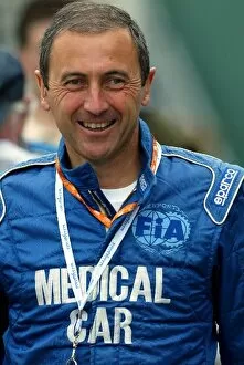 Images Dated 13th June 2003: Formula One World Championship: Medical car driver Jacques