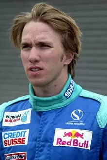 Images Dated 30th May 2002: Formula One World Championship: Nick Heidfeld was present to continue testing with Sauber