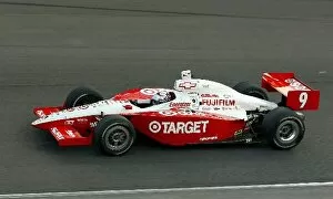 Images Dated 11th June 2002: Indy Racing League: Jeff Ward Chip Ganassi Racing G Force Chevrolet took his first IRL victory in